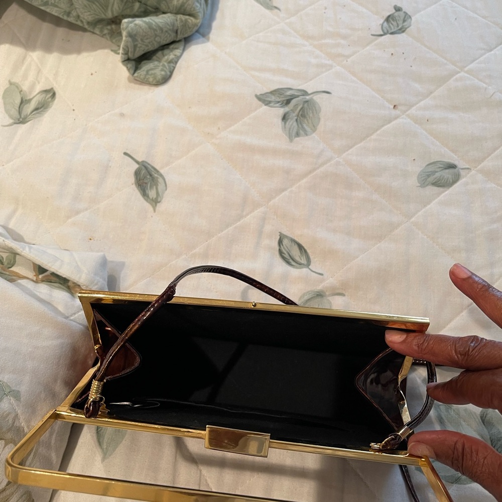 Tortoise shell hand bag - Picture 8 of 8